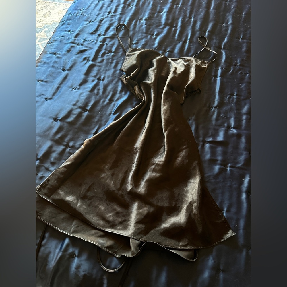 Why Lace Up Lingerie Mini Dress